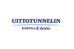 uittotunnelinkahvila logo sininen