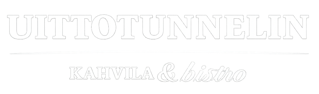 uittotunnelinkahvila logo valkoinen